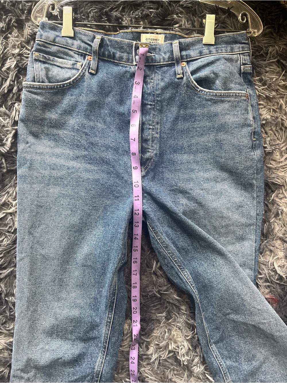 Citizens Of Humanity Sabine High-Rise Straight vintage-inspired Jeans SZ 29 - Picture 11 of 15